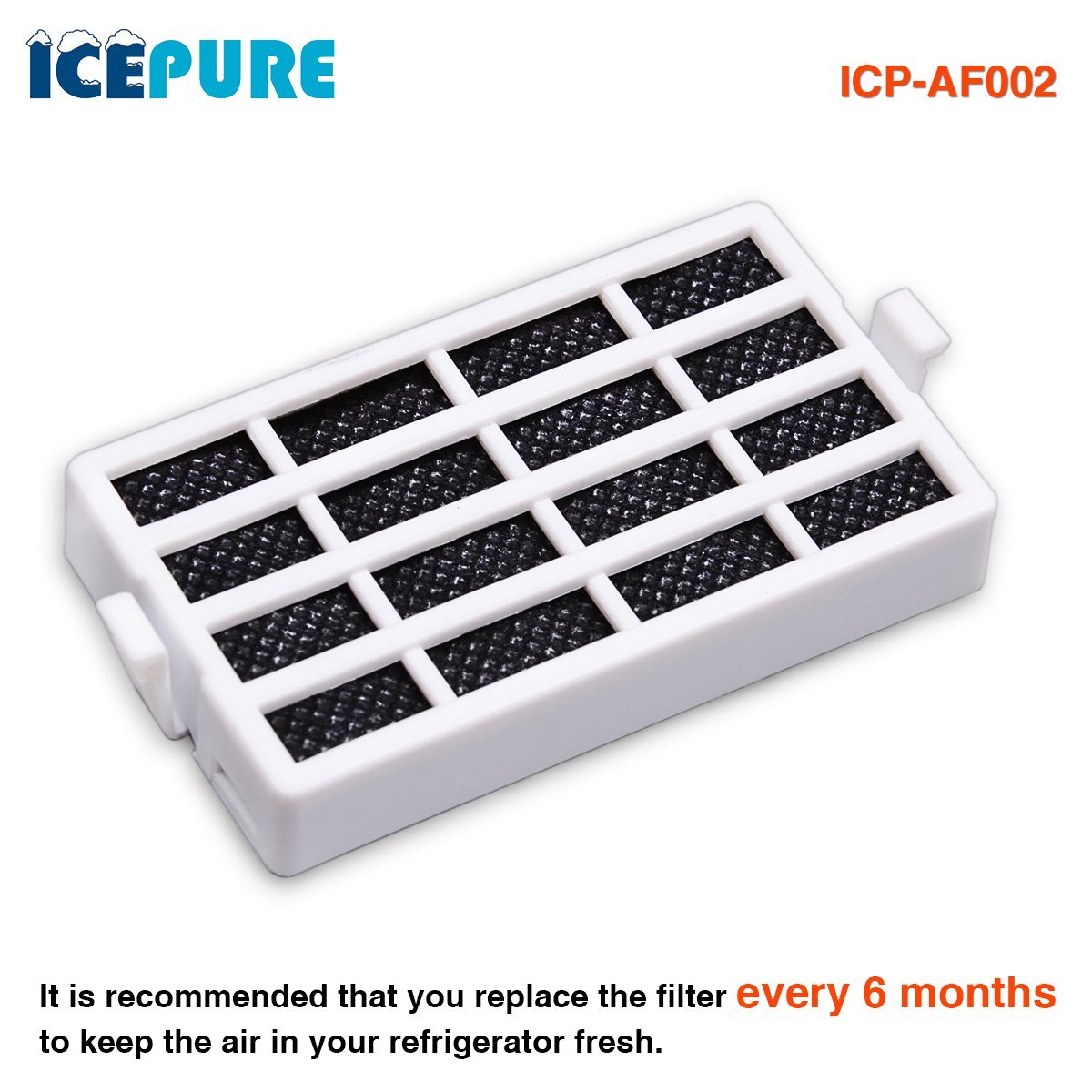 Alapure Luftfilter passend für Whirlpool und Bauknecht Microban ANT001 / HYG001 (3 St.)